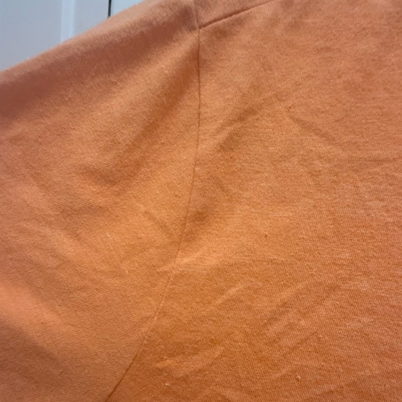 North Face. Women’s Short-Sleeve Half Dome Tri-Blend Tee. Orange. Size Large. - Picture 6 of 7